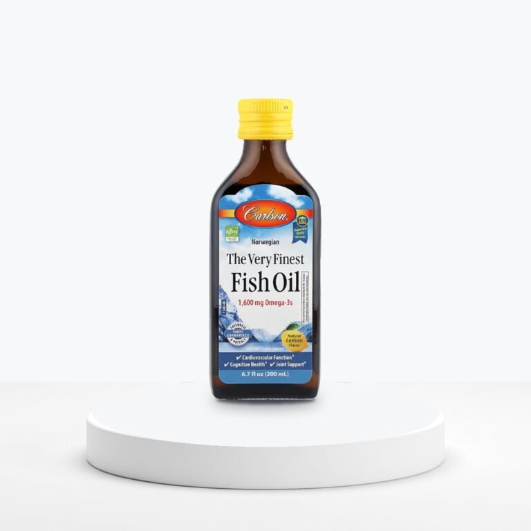 Carlson Labs Aceite Líquido Noruego Superior 1600 mg Sabor Limón 200 ml
